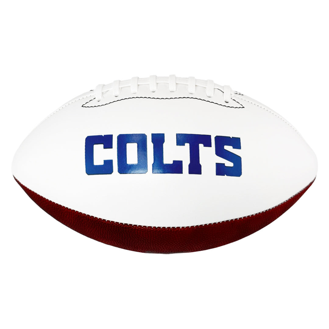 Nick Cross Signed Indianapolis Colts Official NFL Team Logo White