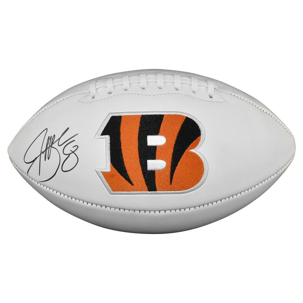 Jeff Blake Signed Cincinnati Bengals Official NFL Team Logo