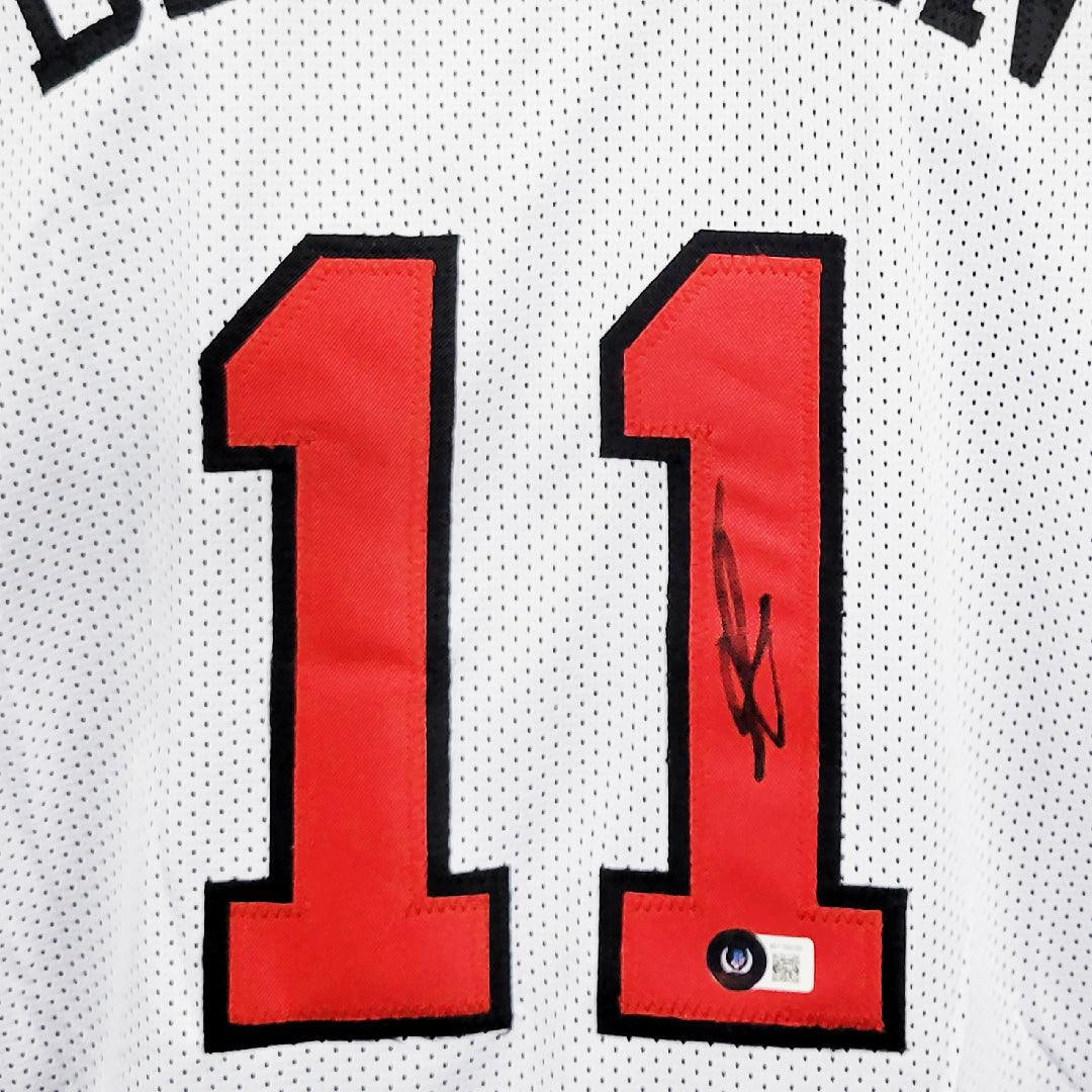 DeMar DeRozan Signed Chicago White Basketball Jersey (Beckett) -