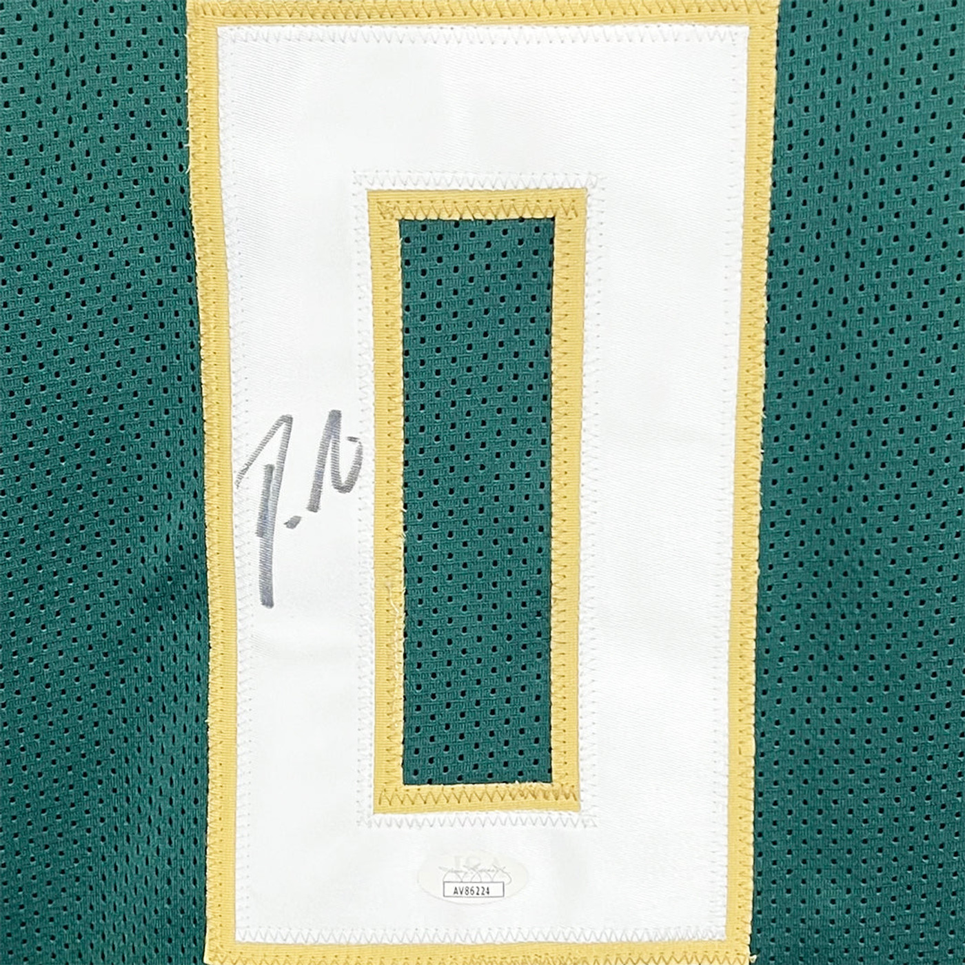 Damian Lillard Signed Milwaukee Green Basketball Jersey (JSA) -