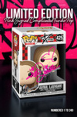 Avril Lavigne Complicated Funko POP!: Limited Pink Signed Edition, Numbered to 249.