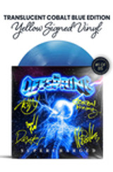 Limited Translucent Cobalt Blue Edition - Yellow Signed Vinyl: Includes Dexter Holland, Kevin Wasserman, Todd Morse, Jonah Nimoy, and Brandon Pertzborn's Autographs on Vinyl Jacket in Yellow Ink. Numbered 1 of 85.