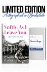 Bookplated Edition: Priscilla Presley's Personal Autograph on Bookplate Inside Book. Limited Supply.