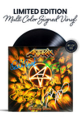 Limited Multi Color Signed Vinyl Edition: Includes Joey Belladonna, Scott Ian, Charlie Benante, and Frank Bello's Autographs on Vinyl Jacket in Multi Color Ink. Numbered 1 of 99.