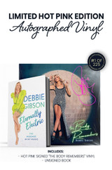 Limited Pink Signed Edition: Signed by Debbie Gibson in Hot Pink Ink. This includes an unsigned book of "Eternally Electric." Numbered 1 of 225