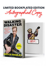 Limited Red Signed Edition: Includes Deryck Whibley's Autograph on Custom Bookplate Inside Book in Red Ink. Limited Run..