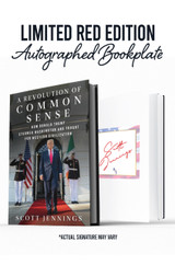 Limited Red Bookplated Edition: Includes Scott Jennings' Autograph on Bookplate Inside Book in Red Ink.