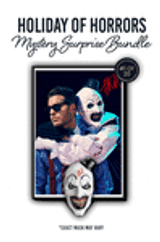 “Holiday of Horrors” Surprise Me Mask Bundle: Features an exclusive, hand-signed mask and poster set with colors chosen by Spencer Charnas. Limited and numbered.