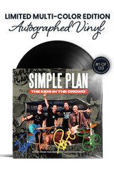 Limited Multi-Color Edition: Includes Simple Plan's Autograph on Vinyl Jacket in Blue, Orange, Yellow, and Green Ink. Numbered 1 of 120.