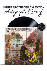 Limited Electric Yellow Edition: Includes Geezer Butler's Autograph on Vinyl Jacket in Blue Ink. Numbered 1 of 49.