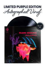 Limited Purple Edition: Includes Geezer Butler's Autograph on Vinyl Jacket in Purple Ink. Numbered 1 of 199.
