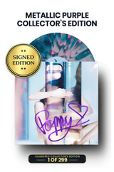 Metallic Purple Collector's Edition: Includes Poppy's Autograph on Vinyl Jacket in Purple Ink. 1 of 299.