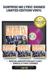 Limited Surprise Me Lyric Edition: Includes Lou Gramm's Autograph on Vinyl Jacket with Special Inscription Lyrics in Yellow Ink. Limited to 20 Units. This Item Comes Framed.