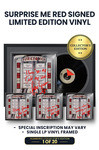 Limited Surprise Me Lyric Edition: Includes Lou Gramm's Autograph on Vinyl Jacket with Special Inscription Lyrics in Red Ink. Limited to 20 Units. This Item Comes Framed.