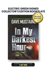 Limited Electric Green Signed Collector's Edition: Includes Dave Mustaine's Autograph on Custom Bookplate Inside Book in Green Ink. 1 of 999.