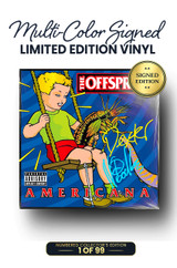 Limited Multi-Color Signed Edition: Includes Dexter Holland and Noodles's Autographs on Vinyl Jacket in Yellow and Blue Ink. 1 of 99.