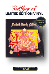 Limited Red Signed Edition: Includes Bill Ward's Autograph on Vinyl Jacket in Red Ink. 1 of 49.