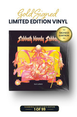 Limited Gold Signed Edition: Includes Bill Ward's Autograph on Vinyl Jacket in Gold Ink. 1 of 99.