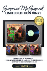Limited Surprise Me Signed Edition: Includes Bill Ward's Autograph on Vinyl Jacket in Green, Blue, Silver, or Purple Ink. Limited To 25 Units Per Color. This Product Comes Framed.