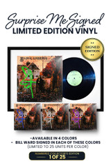 Limited Surprise Me Signed Edition: Includes Bill Ward's Autograph on Vinyl Jacket in Green, Blue, Silver, or Purple Ink. Limited To 25 Units Per Color. This Product Comes Framed.