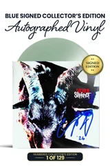 Blue Signed Collector's Edition: Includes Corey Taylor's Autograph on Vinyl Jacket in Blue Ink. 1 of 129.