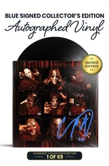 Blue Signed Collector's Edition: Includes Corey Taylor's Autograph on Vinyl Jacket in Blue Ink. 1 of 69.