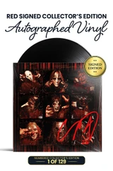 Red Signed Collector's Edition: Includes Corey Taylor's Autograph on Vinyl Jacket in Red Ink. 1 of 129.