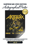 Surprise Me Edition: Includes Scott Ian's Autograph on Poster in Either Yellow, White, Orange, or Blue Ink. 27 Units of Each Color.