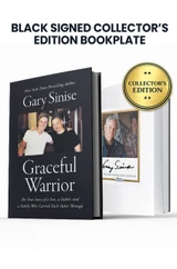 Black Signed Collector's Edition: Includes Gary Sinise's Autograph on Custom Bookplate Inside Book in Black Ink.
