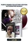 Limited Purple Signed Collector's Edition Bundle: Includes Rick Ross's Autograph on Both Custom Bookplate Inside Book & On "Port of Miami" Vinyl in Purple Ink. 1 of 499.