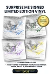Limited Surprise Me Edition: Includes Paulo Jr., Derrick Green, Andreas Kisser, and Greyson Nekrutman's Autographs on Vinyl Jacket In Either Green, Purple, Light Blue, or Yellow Ink. 25 Units of Each Color.