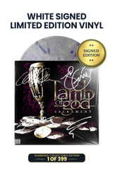 Limited White Edition: Includes Randy Blythe, Mark Morton, John Campbell, and Willie Adler's Autographs on Vinyl Jacket in White Ink. 1 of 399.