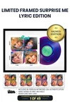 Limited Framed Surprise Me Lyric Edition: Includes Bret Michaels' Autograph and Surprise Lyrics on Vinyl Jacket in Either Blue, Yellow, Green, Purple, or Silver Ink. Numbered 1 through 49. This Item Comes Framed. *JSA Authentication Included