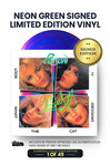 Limited Neon Green Edition: Includes Bret Michaels' Autograph on Vinyl Jacket in Neon Green Ink. Numbered 1 through 49. *JSA Authentication Included