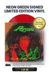 Limited Green Edition: Includes Bret Michaels' Autograph on Vinyl Jacket in Green Ink. Numbered 1 through 99. *JSA Authentication Included