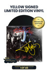 Limited Yellow Edition: Includes Tommy Lee's Autograph on Vinyl Jacket in Yellow Ink. 1 of 49. *JSA Authentication Included.