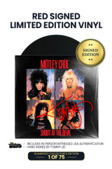 Limited Red Edition: Includes Tommy Lee's Autograph on Vinyl Jacket in Red Ink. 1 of 75. *JSA Authentication Included.