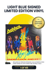 Limited Ice Blue Edition: Includes Don Dokken and George Lynch's Autographs on Vinyl Jacket in Ice Blue Ink. 1 of 199. *In Person JSA Authentication Included.