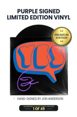 Limited Purple Edition: Includes Jon Anderson's Personal Autograph on Vinyl Jacket in Purple Ink. 1 of 49.