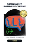 Limited Green Edition: Includes Jon Anderson's Personal Autograph on Vinyl Jacket in Green Ink. Numbered 1 through 69.