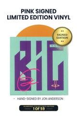 Limited Pink Edition: Includes Jon Anderson's Autograph on Vinyl Jacket in Pink Ink. 1 of 59.