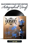 Limited Blue Edition: Jeff Keith, Frank Hannon, Brian Wheat, Dave Rude, and Steve Brown's Personal Autographs on Vinyl Jacket in Blue Ink. 1 of 249.