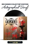 Limited Red Edition: Jeff Keith, Frank Hannon, Brian Wheat, Dave Rude, and Steve Brown's Personal Autographs on Vinyl Jacket in Red Ink. 1 of 399.