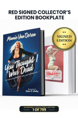 Limited Red Edition: Includes Mamie Van Doren's Personal Autograph on Bookplate Inside Book. 1 of  799.