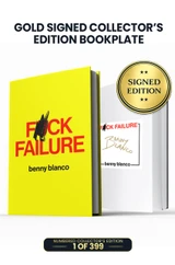 Limited Gold Edition: benny blanco's Personal Autograph on Bookplate Inside Book in Gold Ink. 1 of 399.