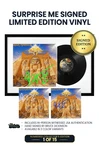 Limited Surprise Me Framed Edition: Includes Bruce Dickinson's Autograph on Vinyl Jacket in Either Light Green, Silver, or Royal Blue Ink. 15 Units of Each Color. *This Item Comes Framed.