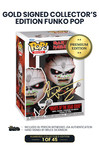 Limited Gold Edition: Includes Bruce Dickinson's Personal Autograph on Funko Pop! Box in Gold Ink. 1 of 45.