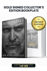 Limited Gold Bookplated Edition: Inlcudes Joe Manganiello's Autograph on Custom Bookplate Inside Book in Gold Ink. 1 of 499.