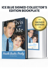 Limited Ice Blue Edition: Includes Priscilla Presley's Personal Autograph on Bookplate Inside Book in Ice Blue Ink.