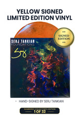 Limited Yellow Edition: Includes Serj Tankian's Personal Autograph on Vinyl Jacket in Yellow Ink. 1 of 32.